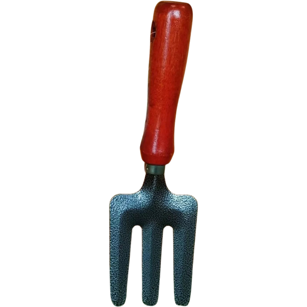 Garden Mile Heavy Duty Hand Fork with Wooden Handle Image 1