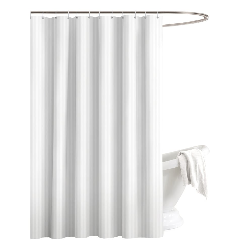 Intimates White Stripe Shower Curtain Image 2