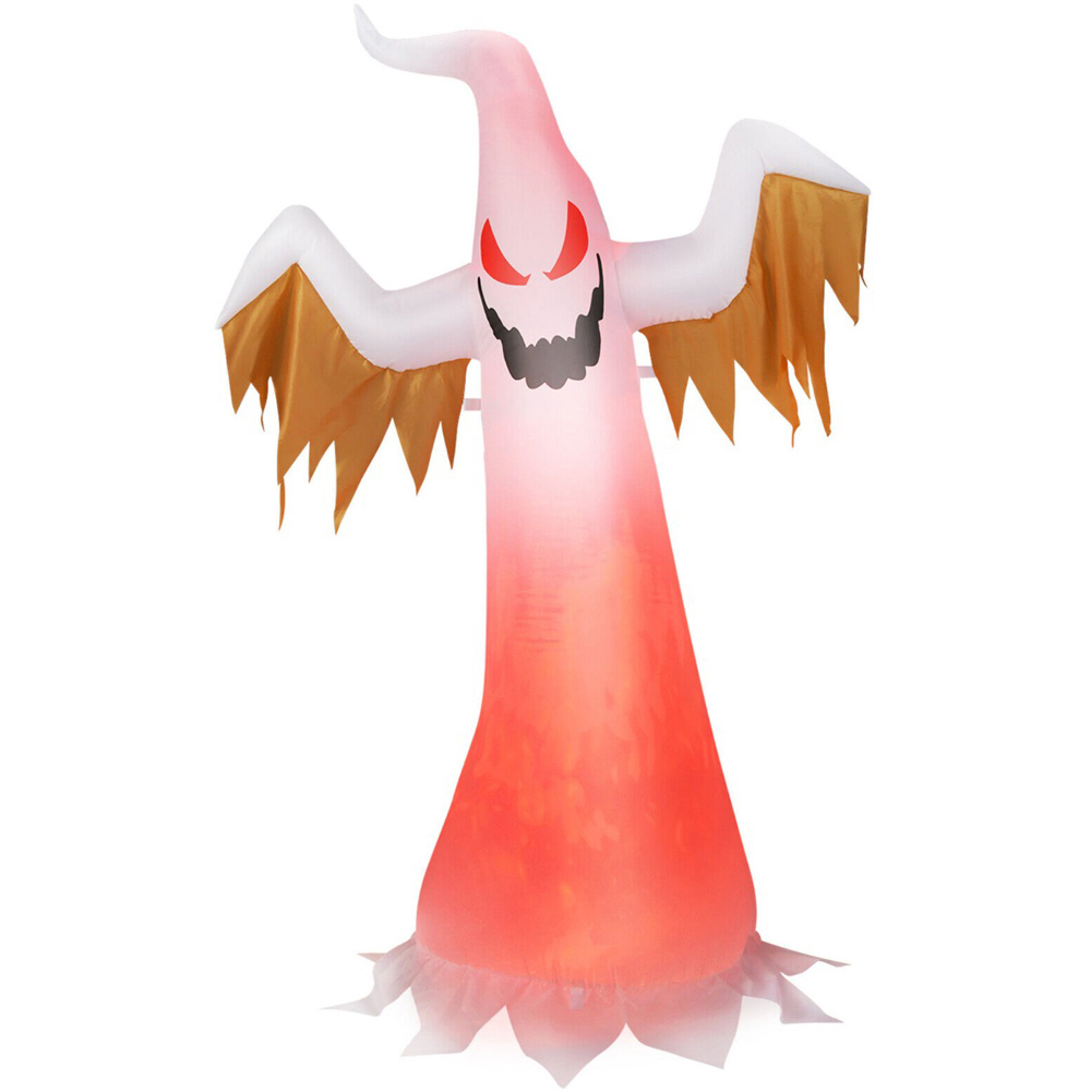 Costway Red LED Light Ghost Inflatable Halloween Decoration Wilko