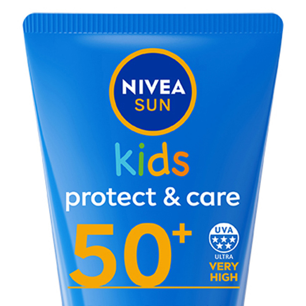 Nivea Sun Kids Protect and Care Sun Cream To Go SPF50+ 50ml Image 2