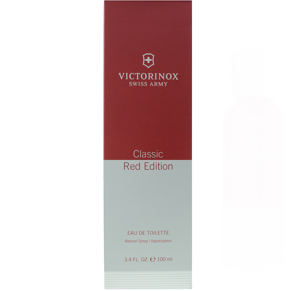 Swiss Army Victorinox Classic Red Edition Eau de Toilette 100ml Spray Image 3