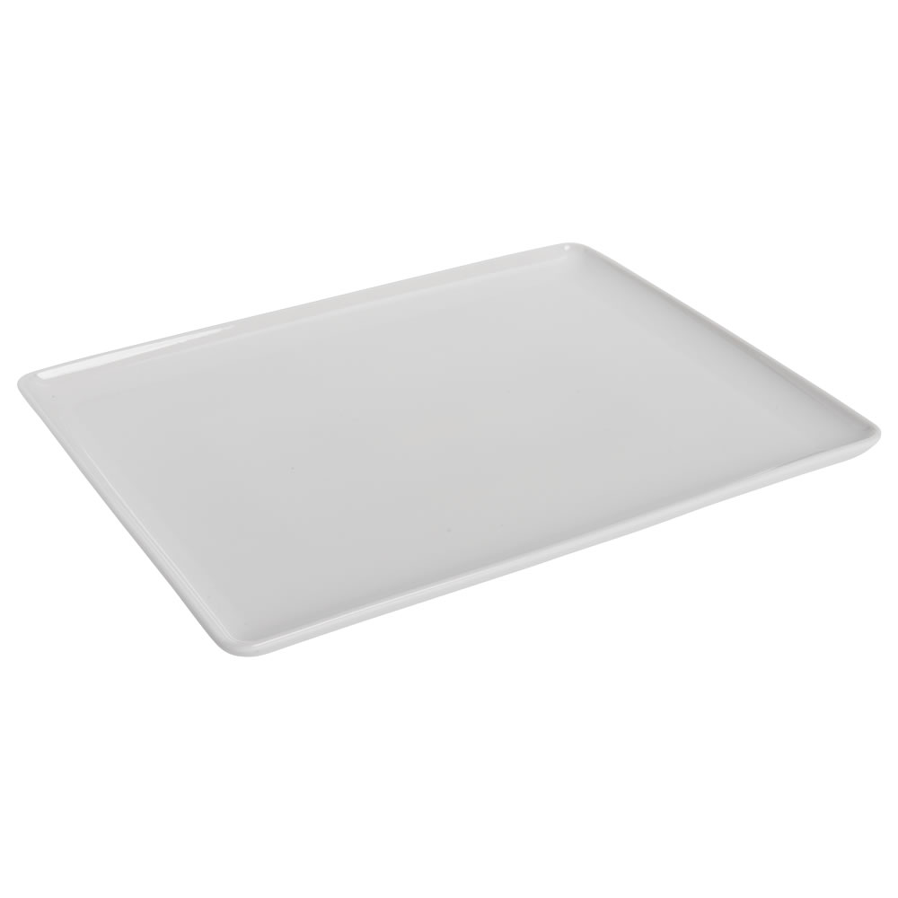 Wilko White Large Serving Plate Wilko