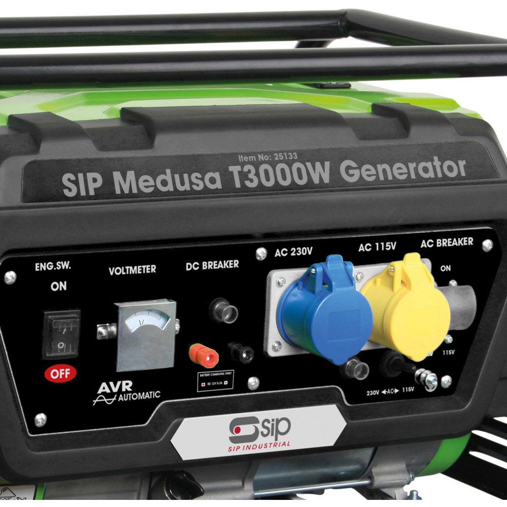 SIP Medusa T3000W Petrol Generator Image 2