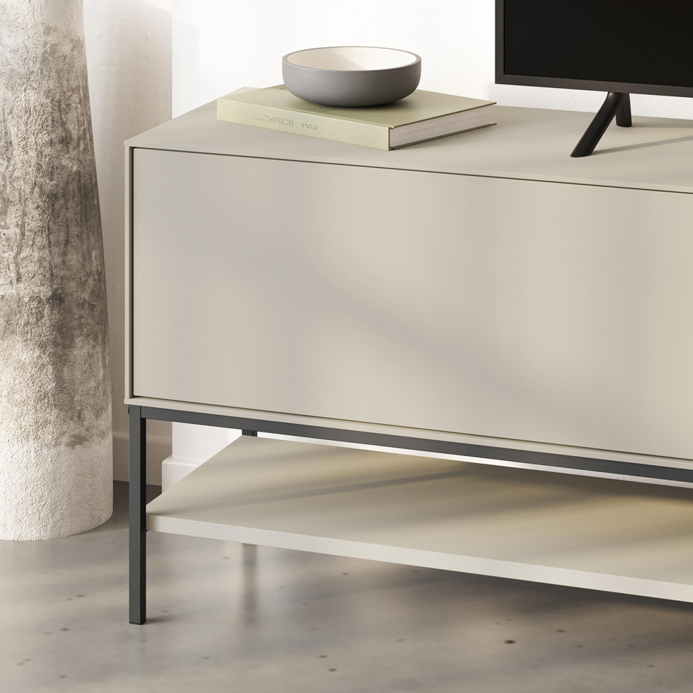 Decortie Amira 2 Door 2 Shelf Sandstone TV Unit Image 3