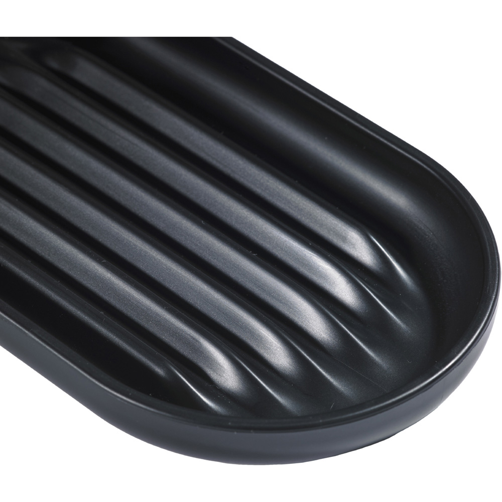 ReBorn Dark Grey Recycled Plastic Soap Dish Twin Pack Image 6