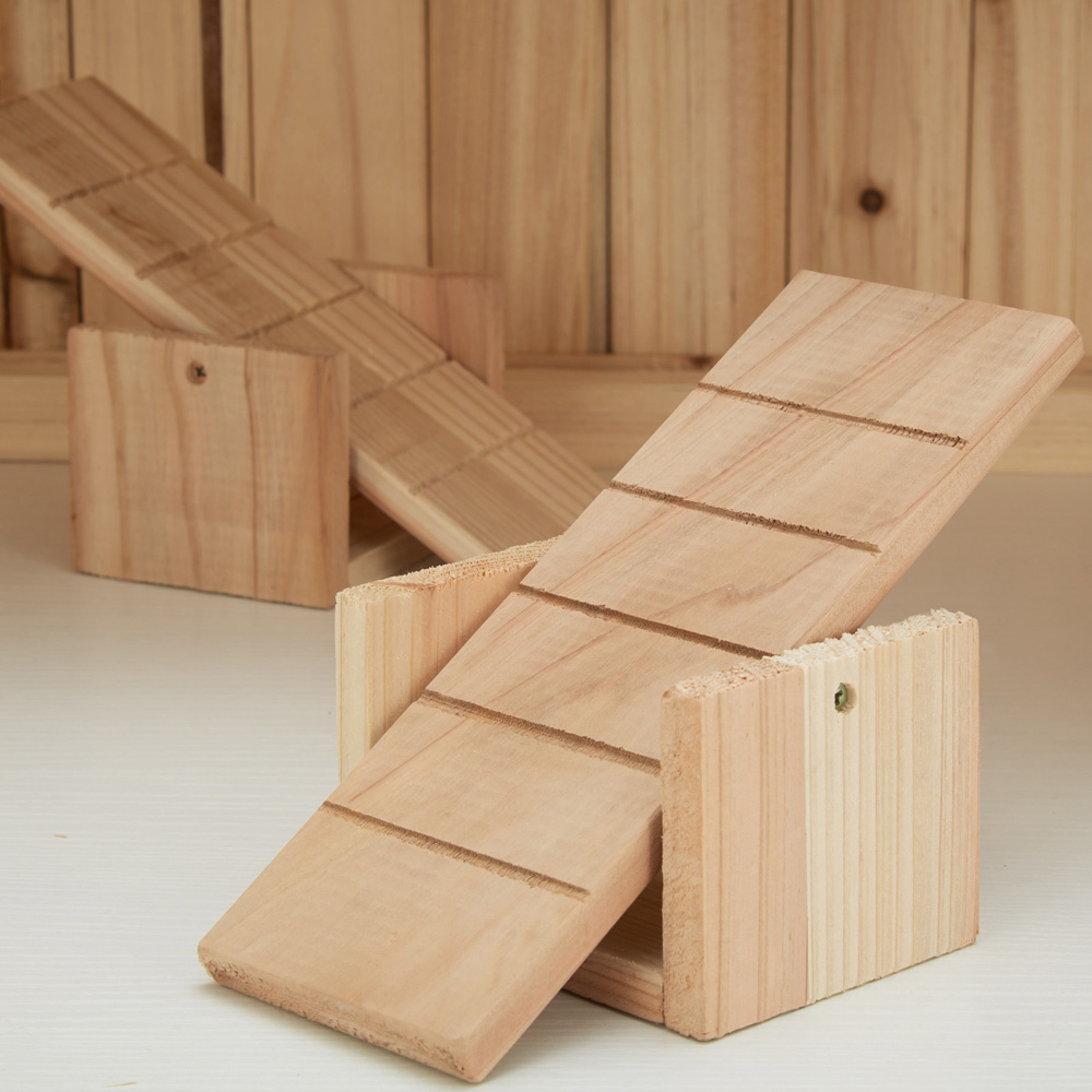 tectake Benni Wooden Hamster Cage 115 x 60 x 58cm Image 5