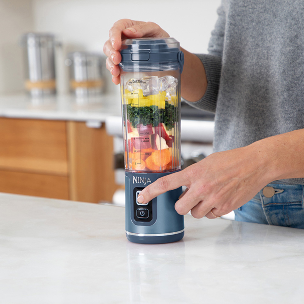 Ninja Blast BC151UKNV Denim Blue 530ml Cordless Portable Blender Image 6