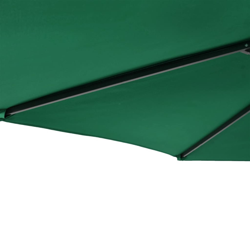 vidaXL Green Garden Parasol with Steel Pole 2.25m Image 7