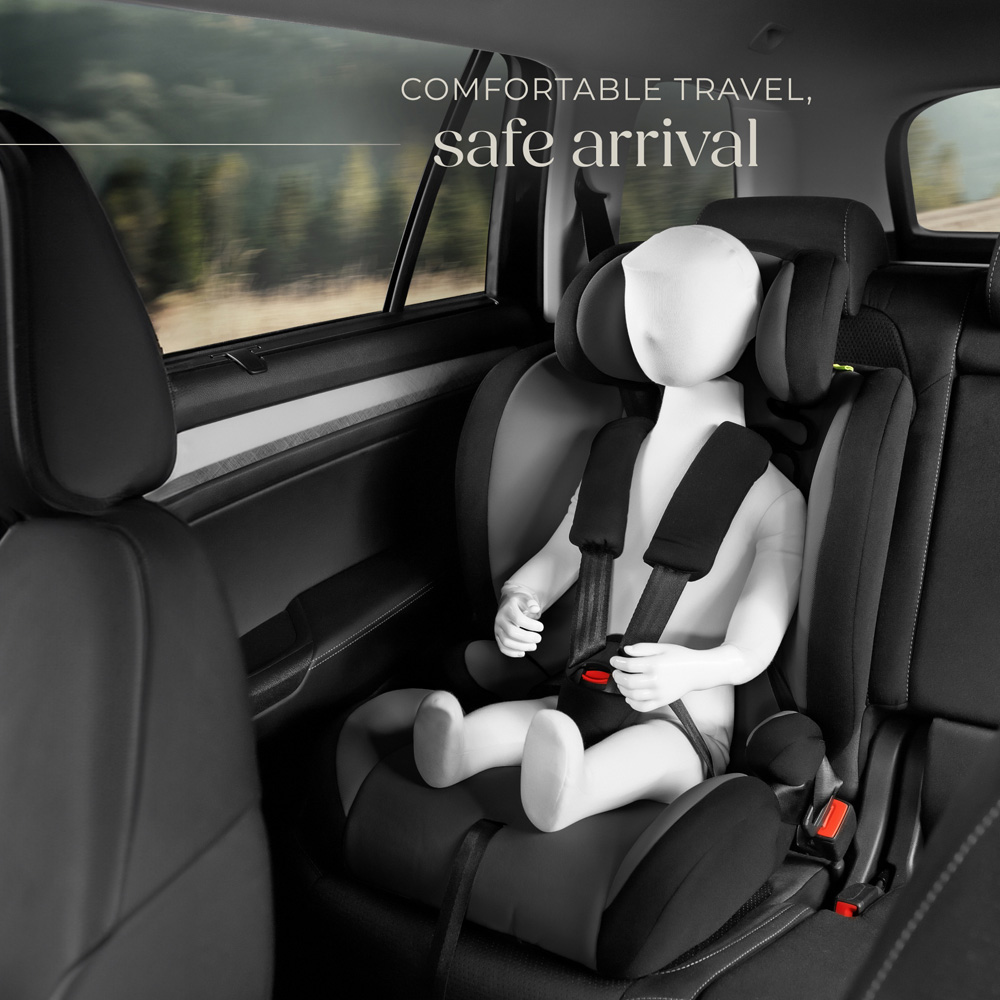 tectake Sophie ECE R129/03 Dark Grey and Black Car Seat Image 7