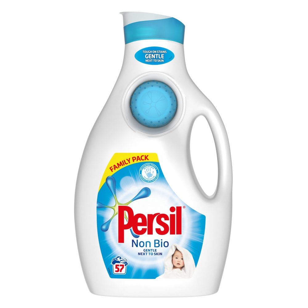 Persil Liquid Non Bio 57 Washes 1.995L Image 2