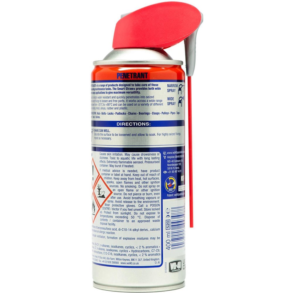 WD-40 Specialist Professional Grade Lubrication Penetrant Spray 400ml Image 4