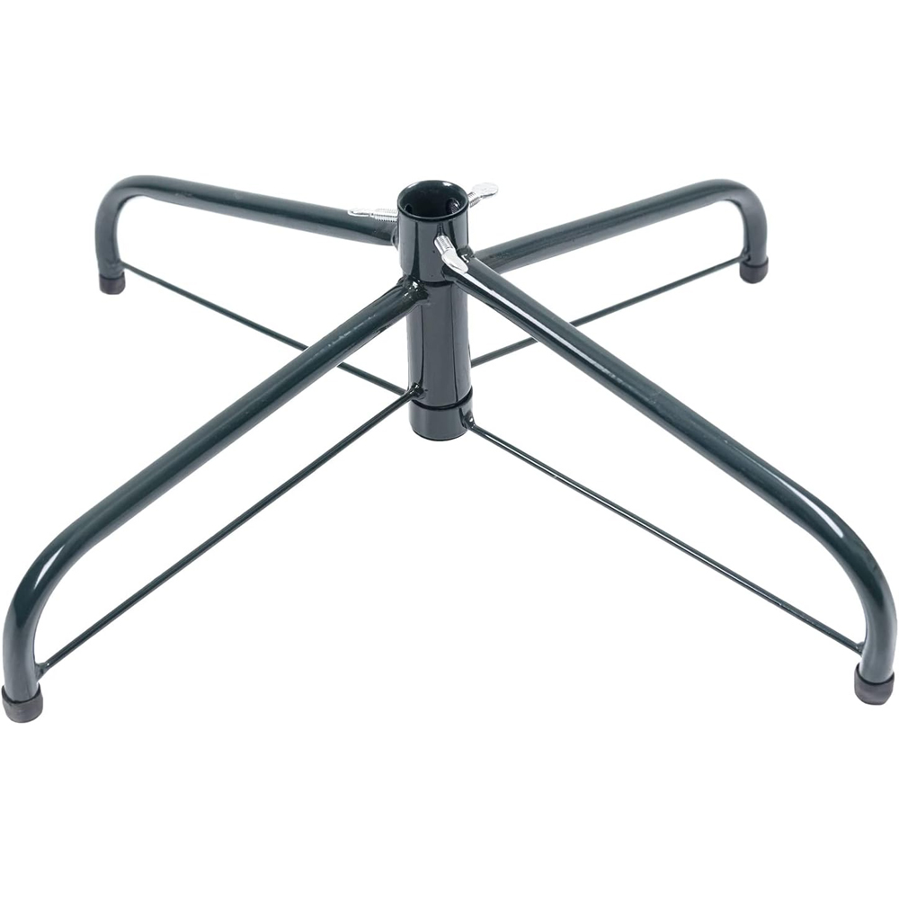 Shatchi Cool White LED Pre-Lit Slim Pencil Artificial Christmas Tree 7ft Image 4