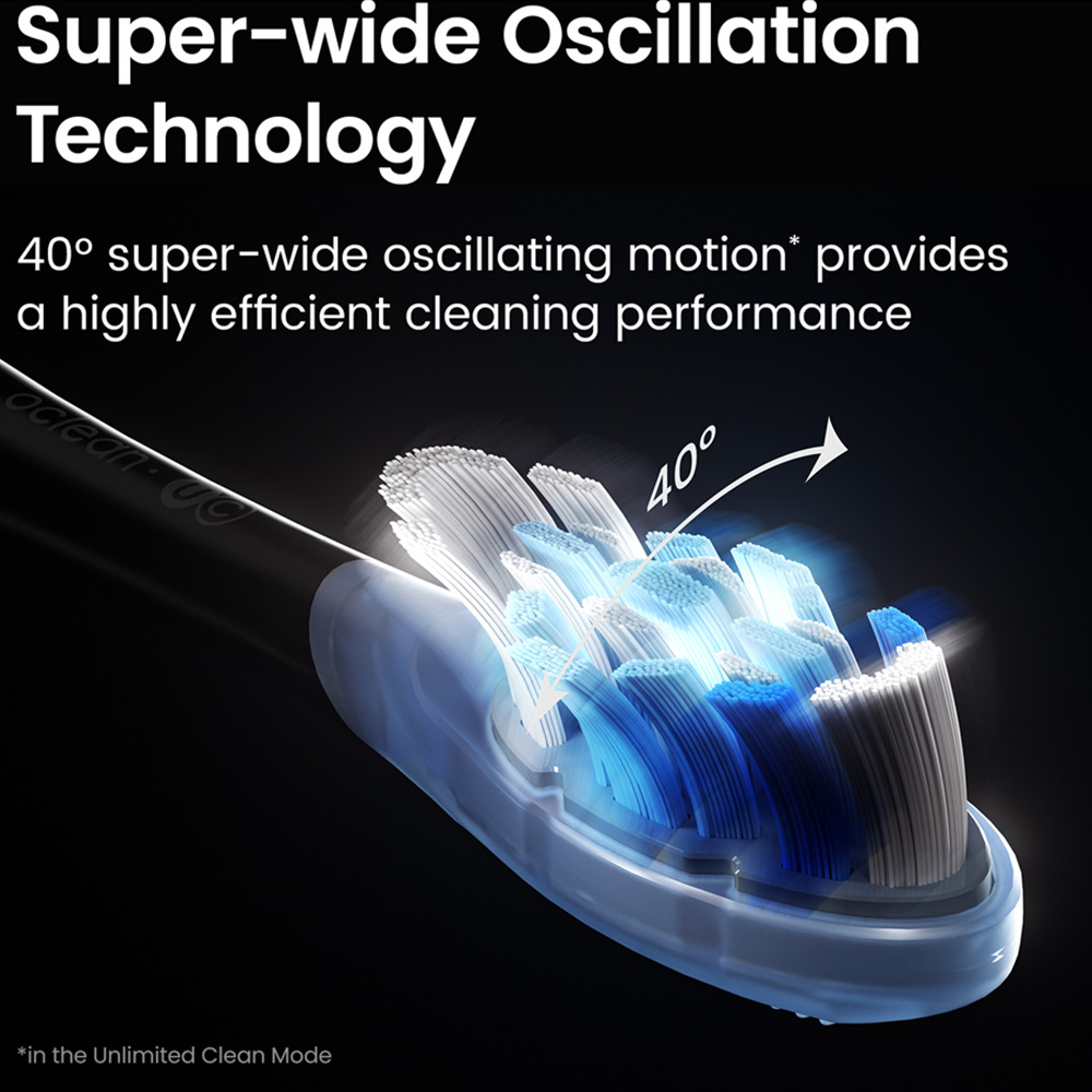 Oclean X Ultra 20 S Wi-Fi Smart Sonic Electronic Toothbrush Set Image 5