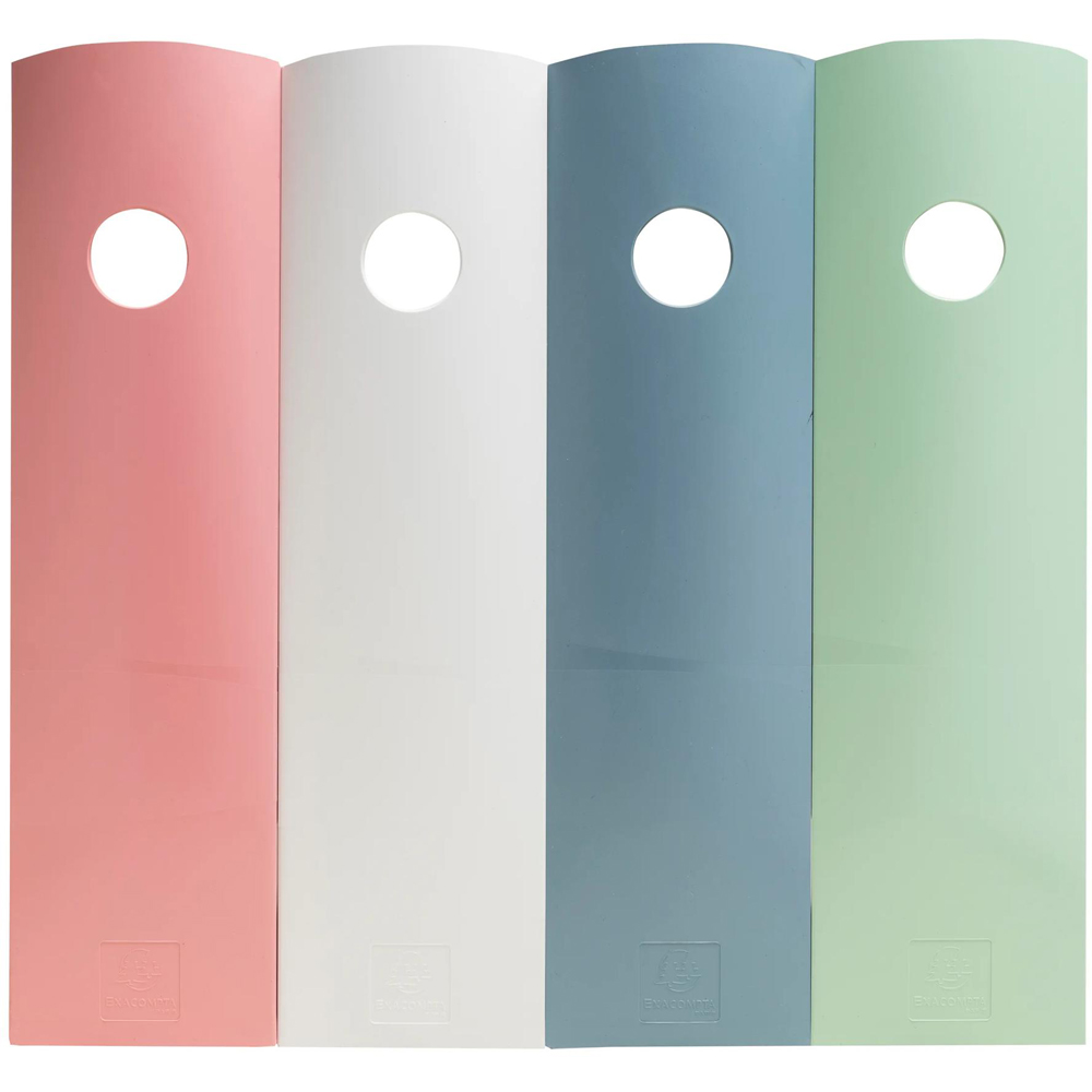 Exacompta Autentik Assorted Colour Magazine File 4 Pack Image 3