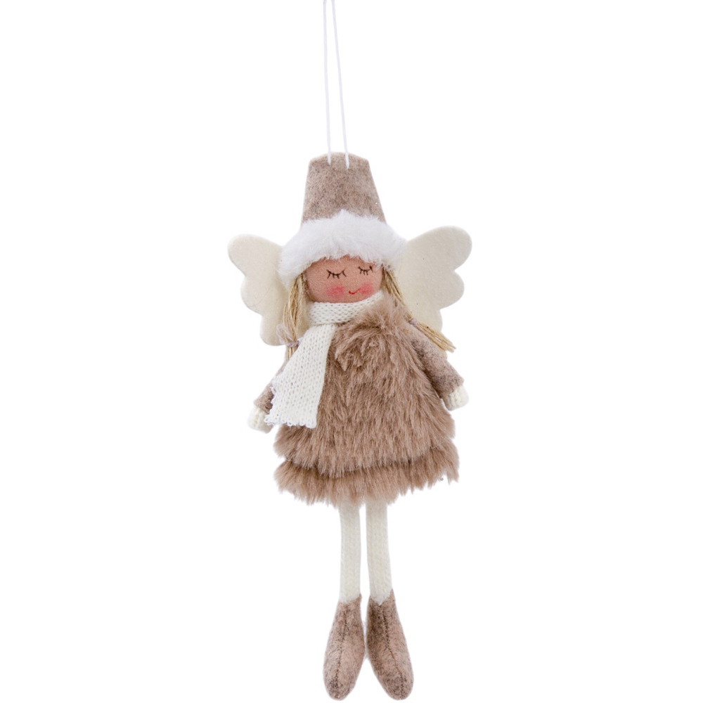 Neutral Fluffy Fairy Hanging Decoration Image 3