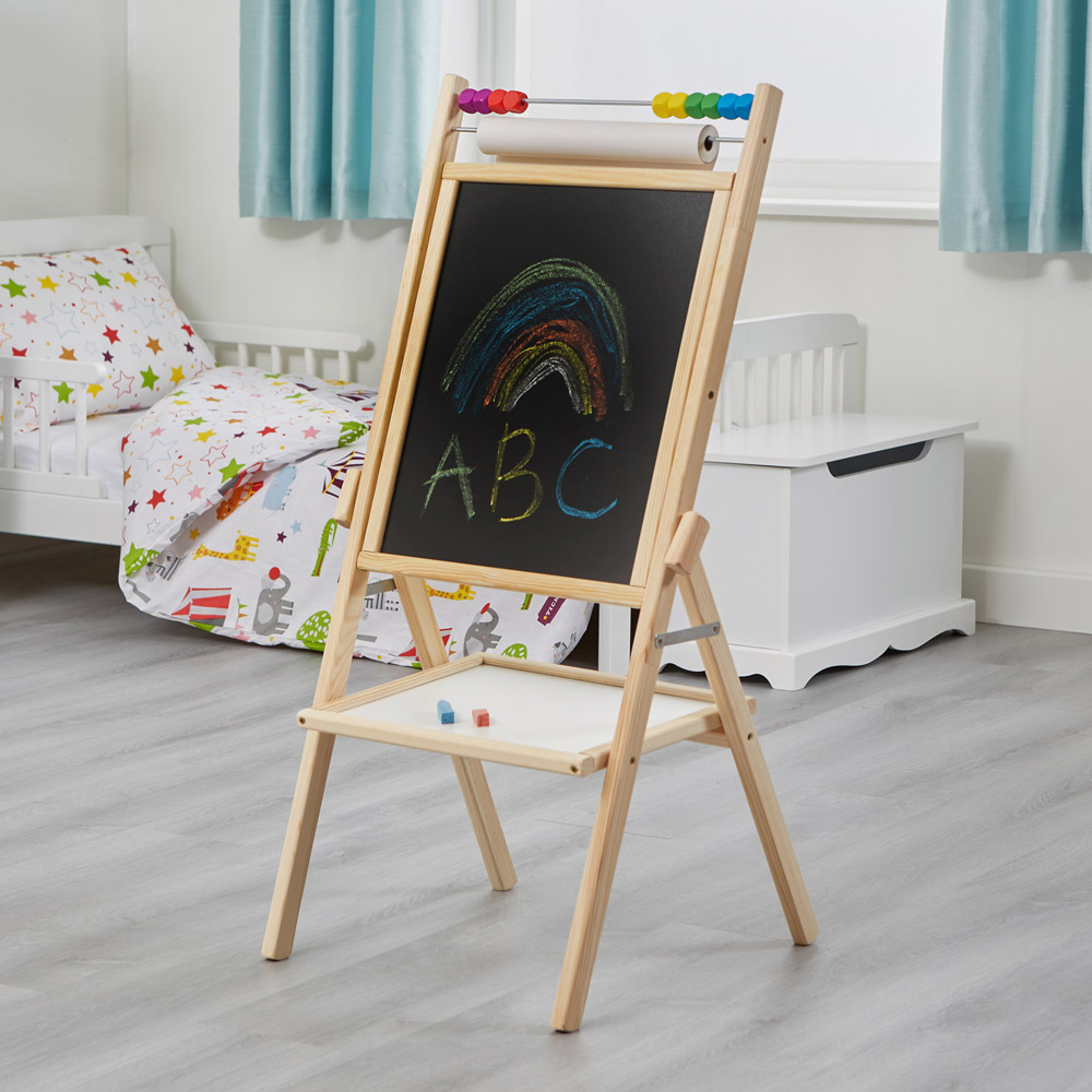 Liberty House Toys Kids 4-in-1 Rotary Easel Accessories Image 2