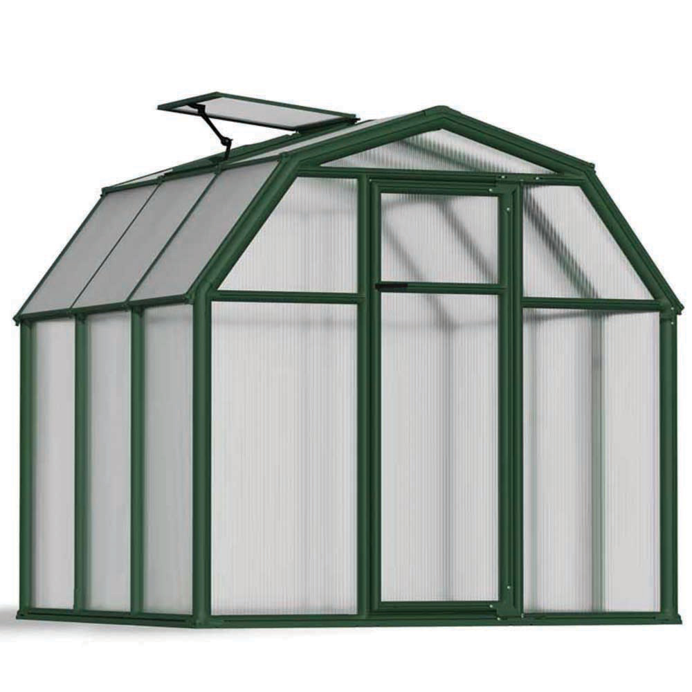Palram Canopia Eco Grow Polycarbonate 6 x 6ft Greenhouse Image 1