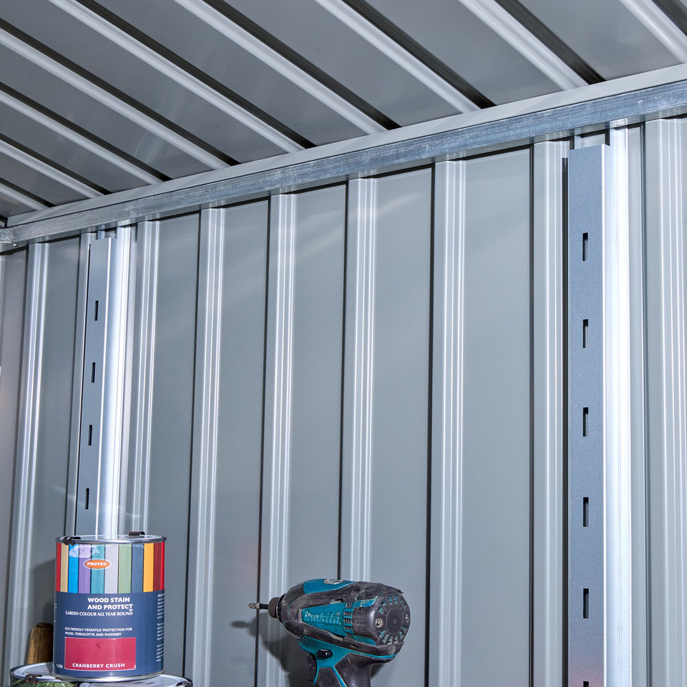 Rowlinson Brentvale Metal Shed Shelf Kit Image 6