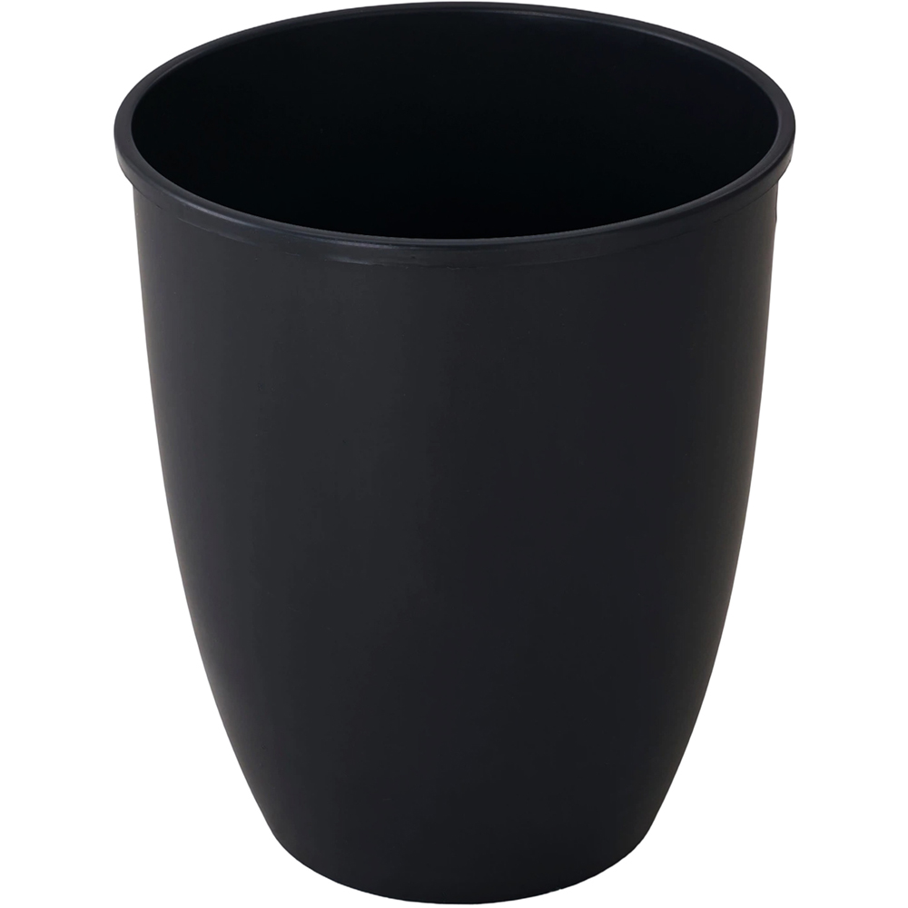 Living and Home Red Goblet Shape Rubbish Bin with Wheels 13L Image 4