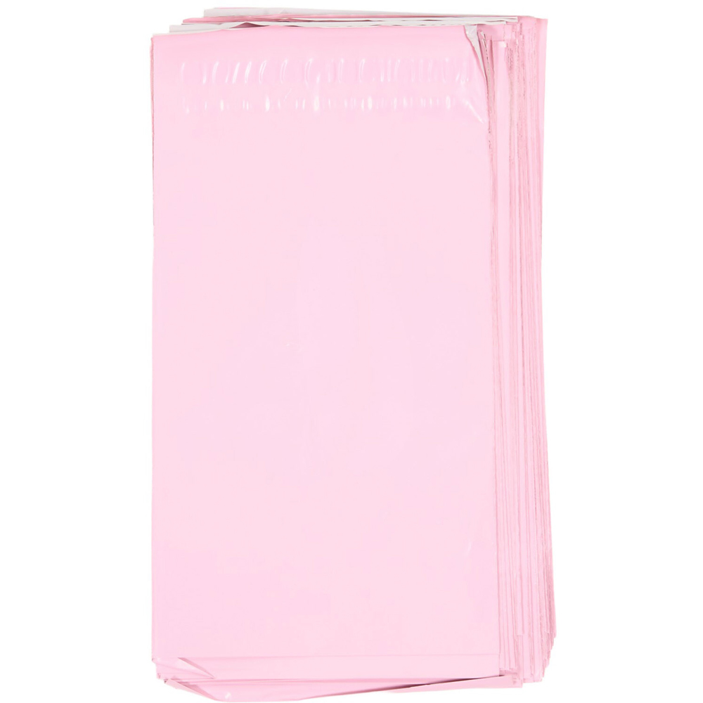Pack of 50 Plain Mailing Bags Pink 5 x 7 inch Image 4