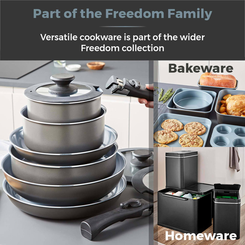 Tower 13 Piece Graphite Grey Cookware Set Image 6
