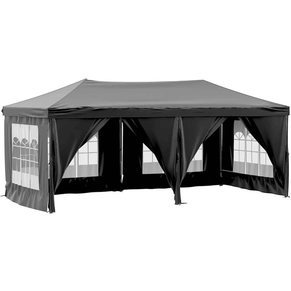 vidaXL 3 x 6m Black Party Tent Image 2