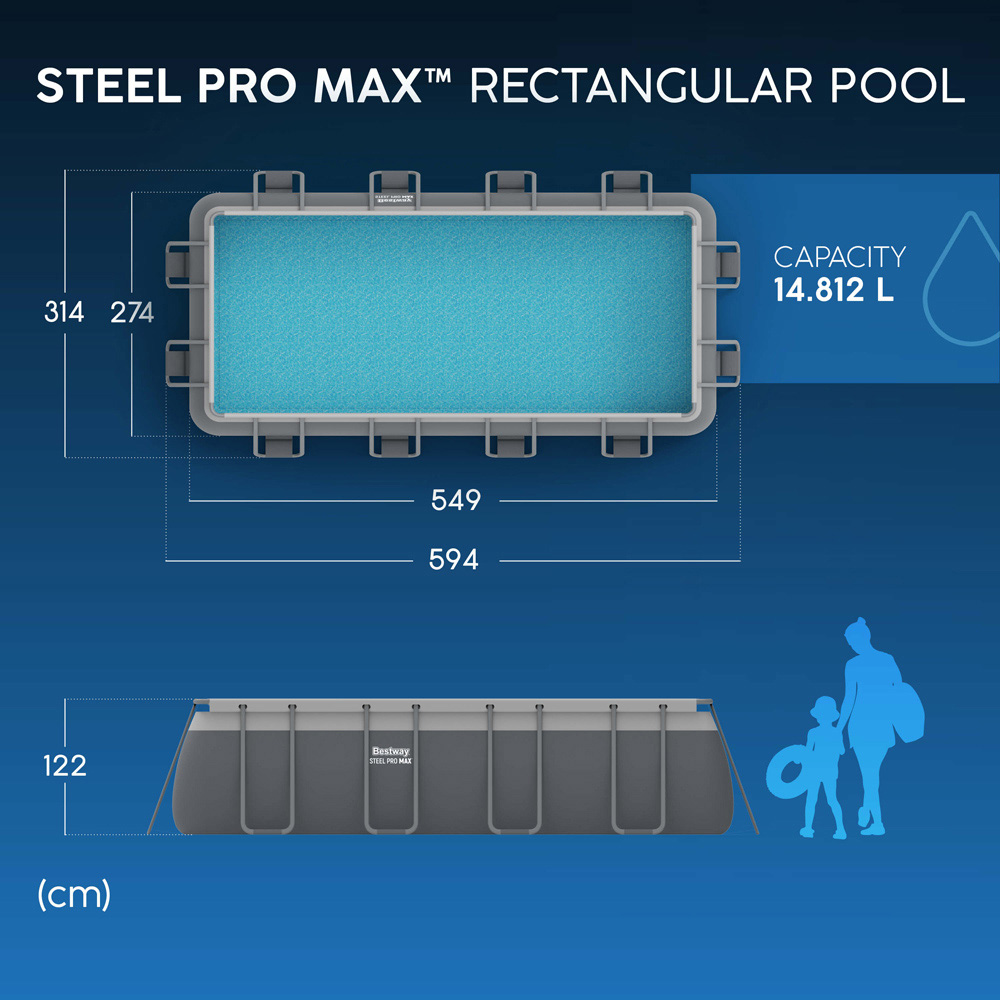 Bestway Steel Pro Max Pool Set 18 x 9ft x 48 inch Image 9