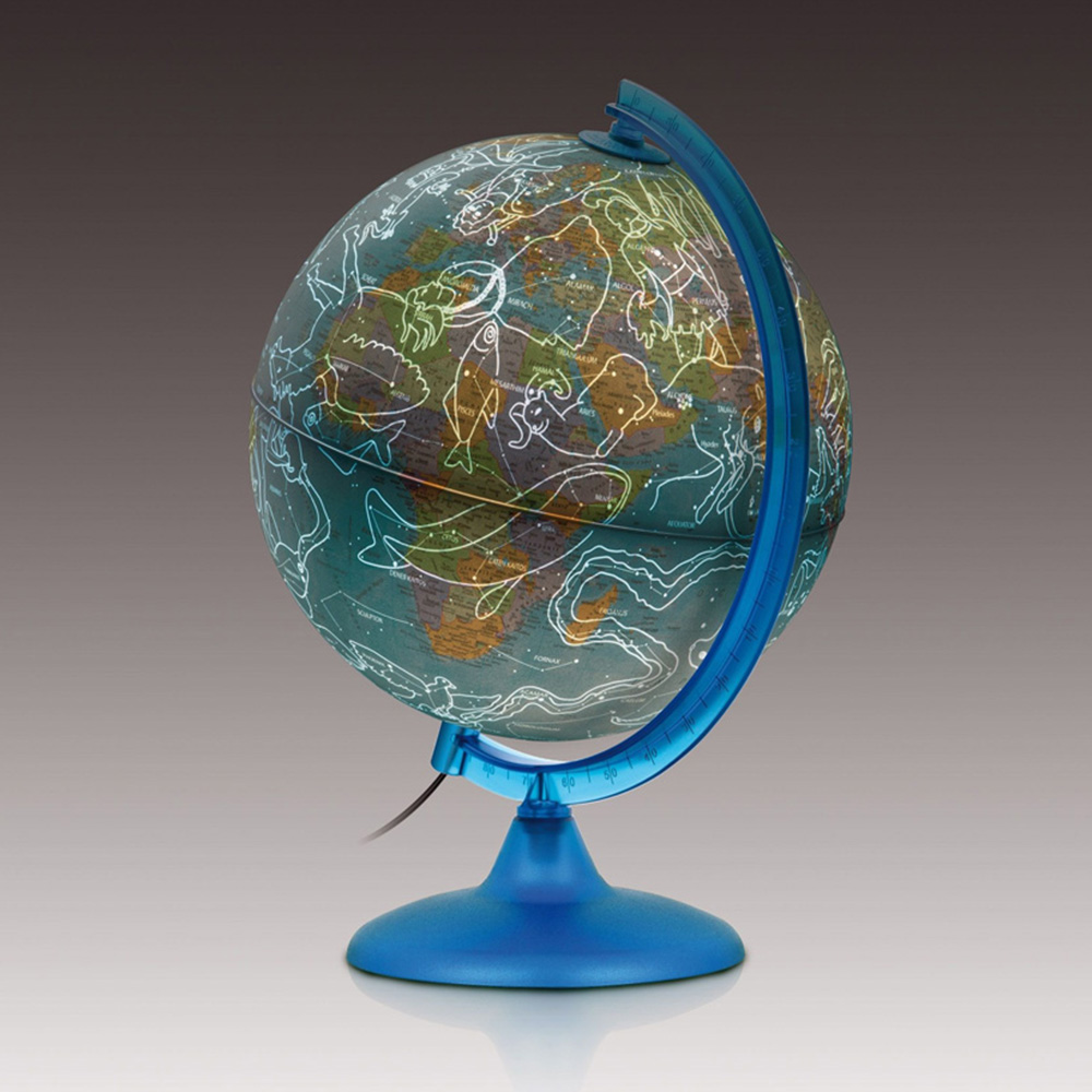 Nova Rico Night and Day Illuminated Globe 25cm Image 2