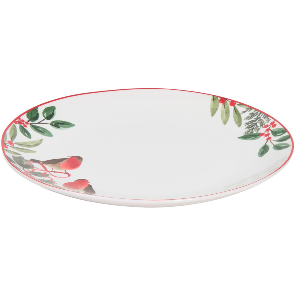 Festive Robin 12 Piece Dinnerware Set Image 7
