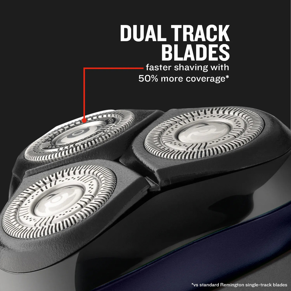 Remington R3 Style Series Cordless Rotary Shaver with Dual Track Flexing Blades Image 7