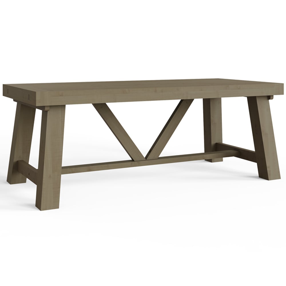 FWStyle Saltash Reclaimed Pine Dining Table Image 2