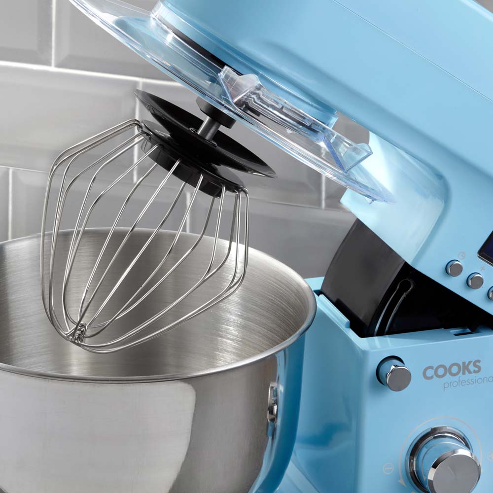 Cooks Professional G2881 Blue 1200W Stand Mixer Image 3