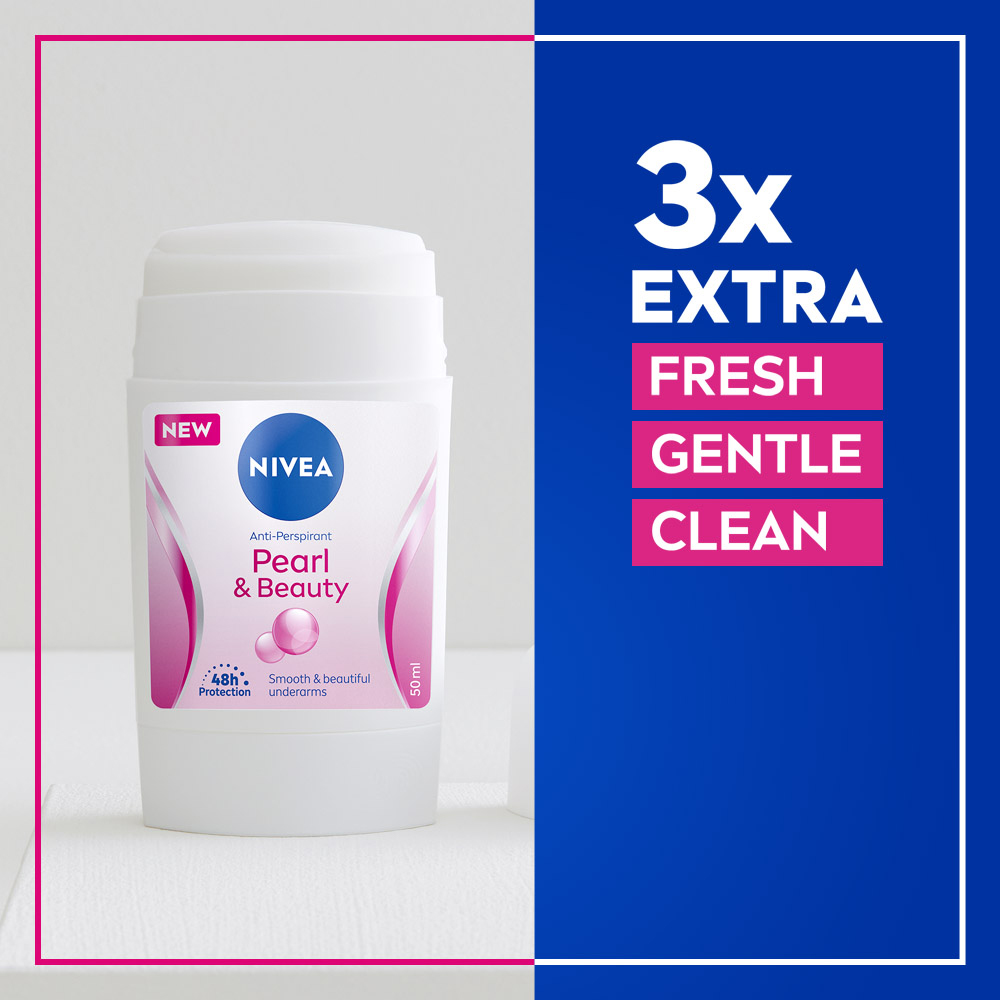 Nivea Pearl and Beauty Deo Stick 50ml Image 2