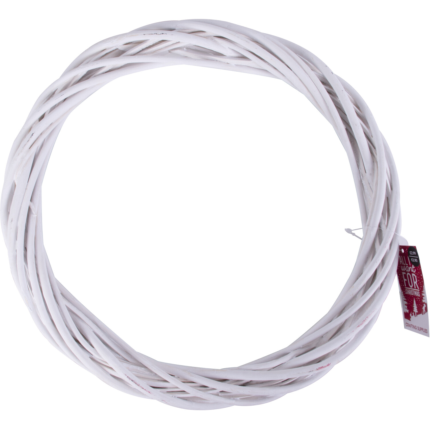 Wicker Wreath - White Image