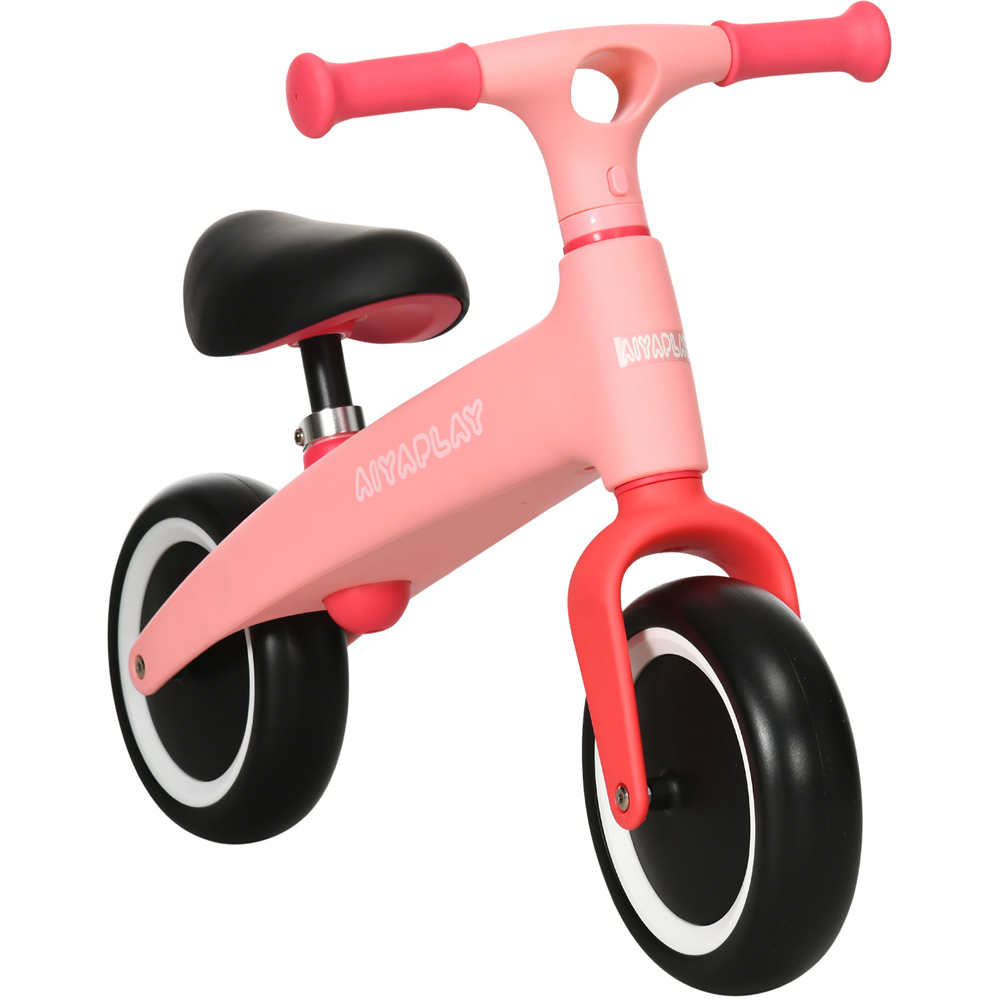 Tommy Toys Pink Wide Wheels Baby Balance Bike Image 1