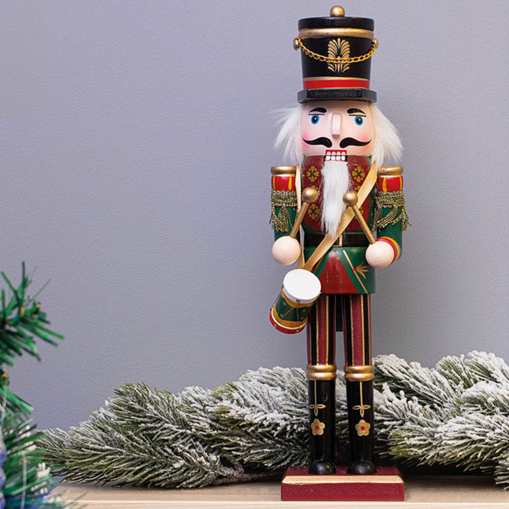 St Helens Multicolour Christmas Nutcracker with Drum Image 3