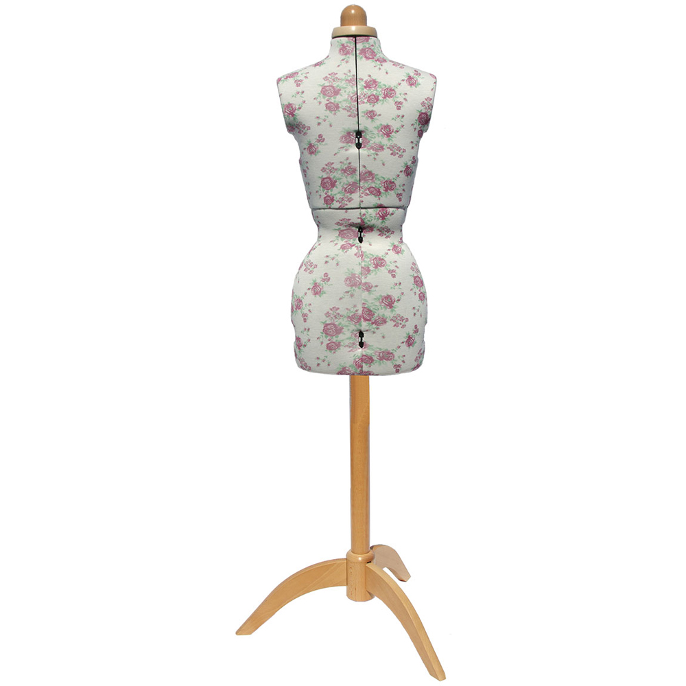 Sewing Online 5912A-2 Rosebuds Adjustable 8-Part Dressmakers Dummy with Hem Marker Small Image 9