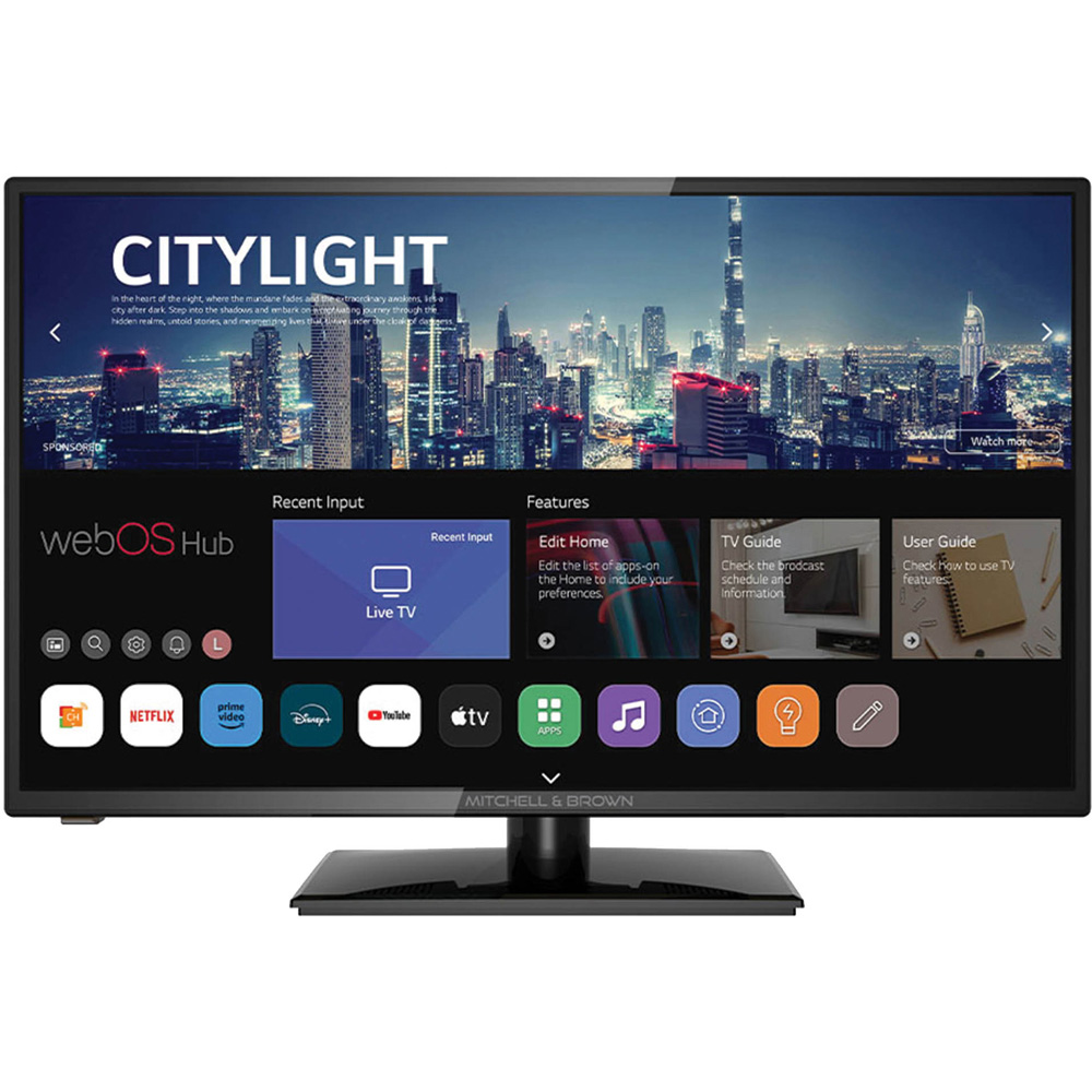 Mitchell & Brown 32 inch HD Ready Smart Linux OS Traveller TV with DVD Image 3