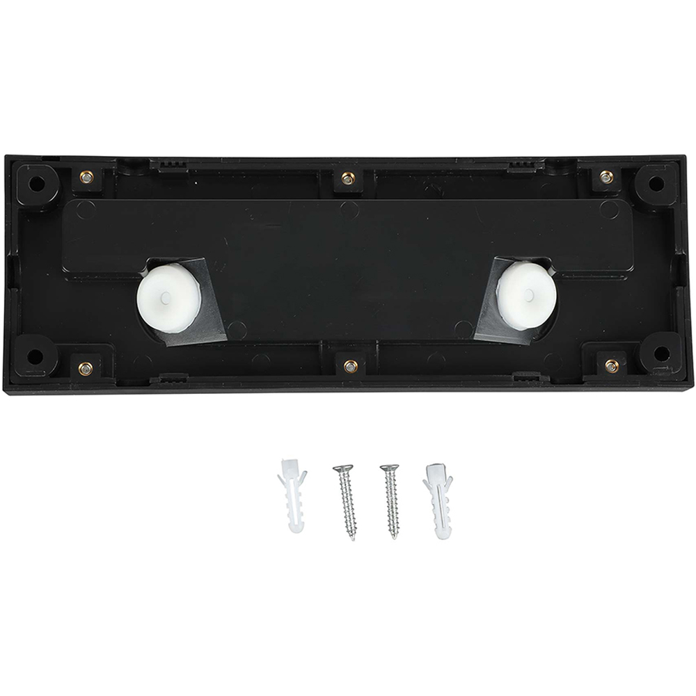 V-TAC 4 Pack 3W Black Rectangular Cool White LED Step Light Image 4