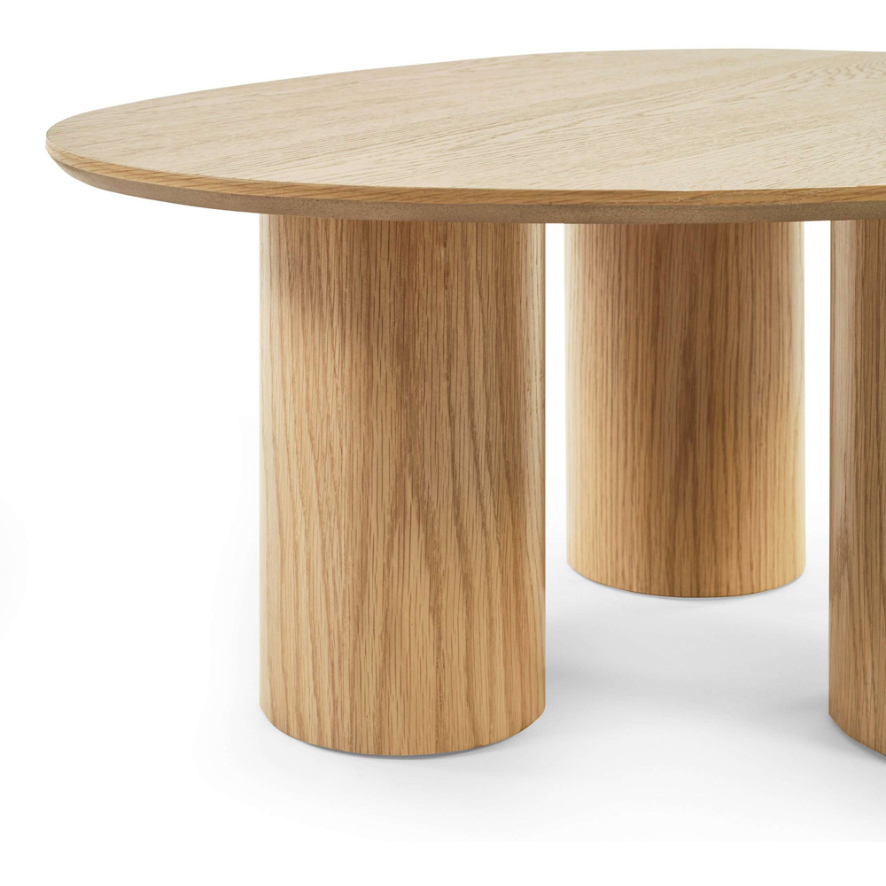 Julian Bowen Anya Warm Oak-Effect Coffee Table Image 5