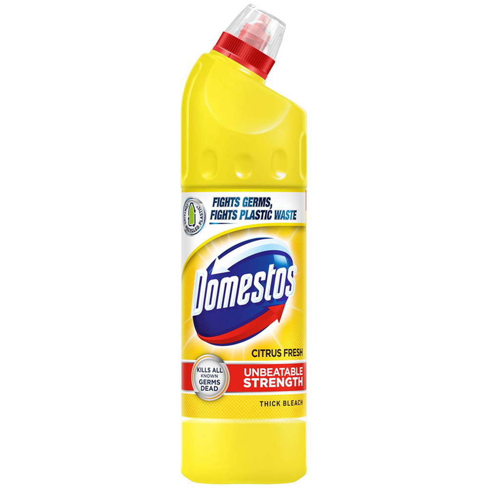 Domestos Citrus Fresh Thick Bleach 750ml 6 Pack Image 2