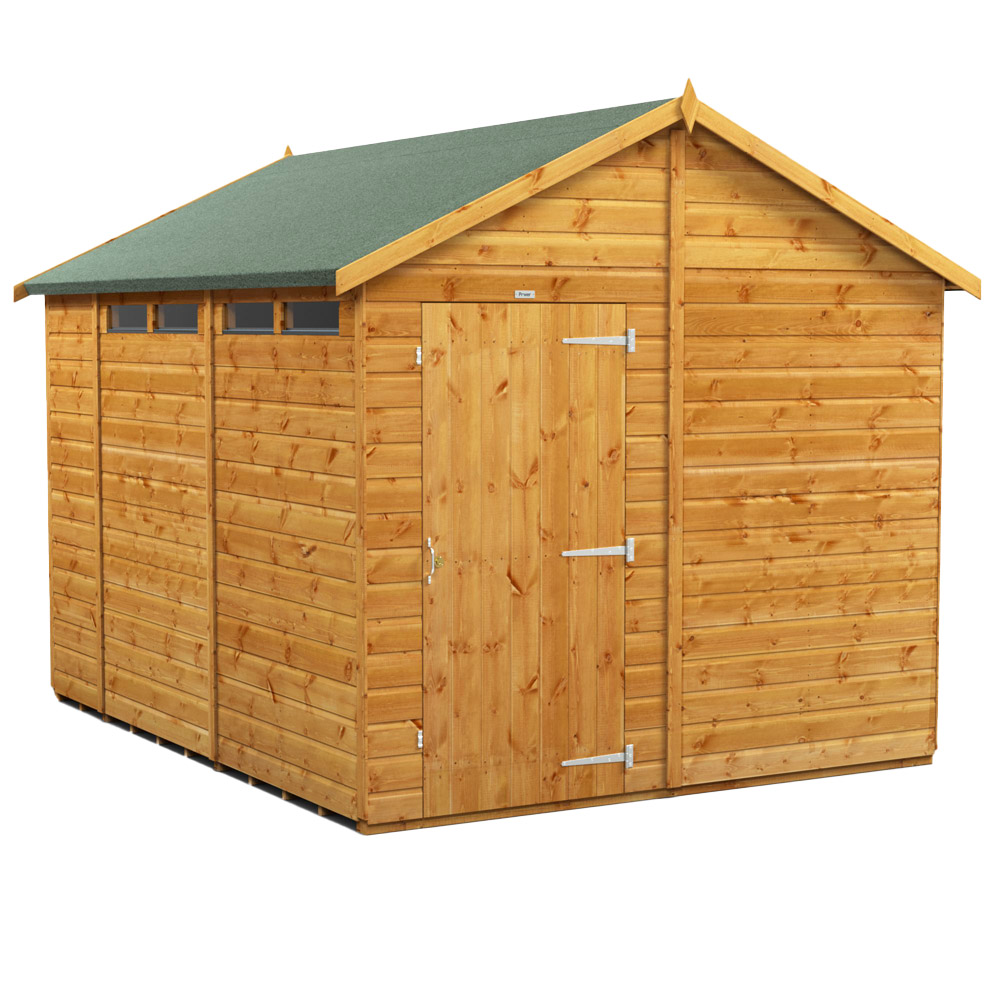 Power Sheds 10 x 8ft Apex Security Shed Image 1