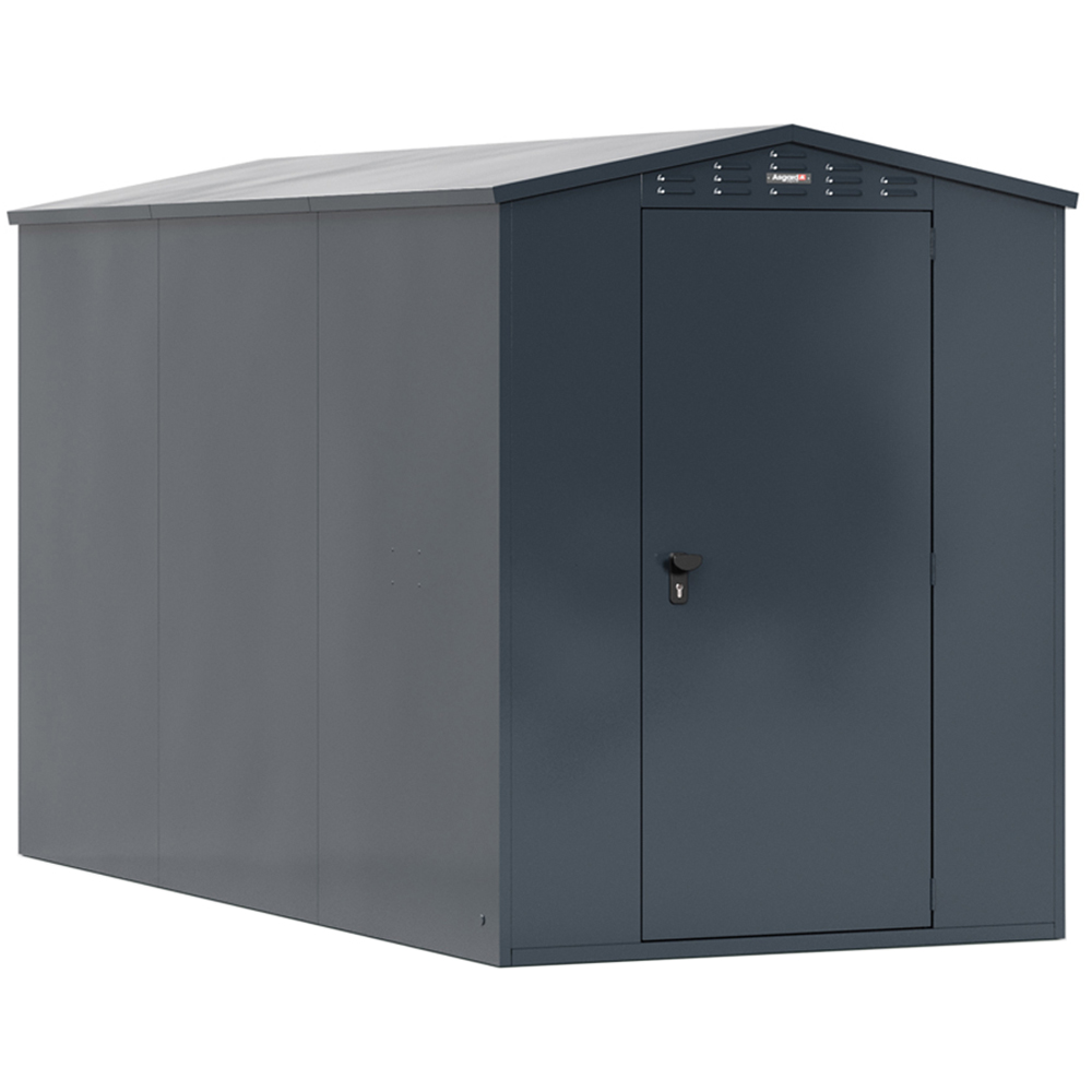 Asgard Flexistore 5 x 11ft Grey Apex Garden Shed Image 1