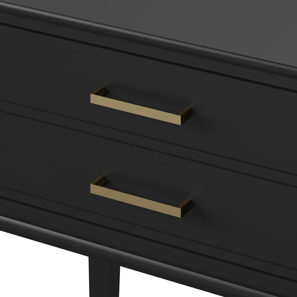 Dorel Home Westerleigh Single Drawer Black End Table Image 7