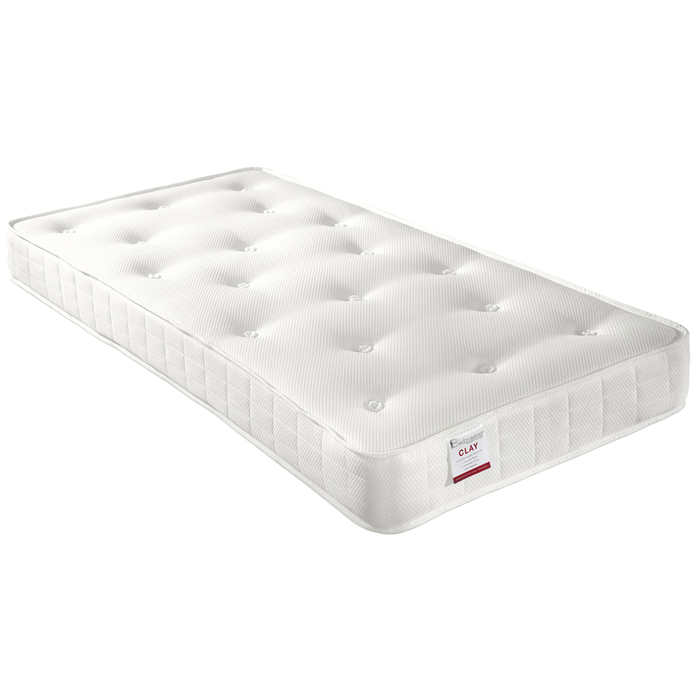 Clay Ortho Double Low Profile Orthopaedic Mattress Image 1