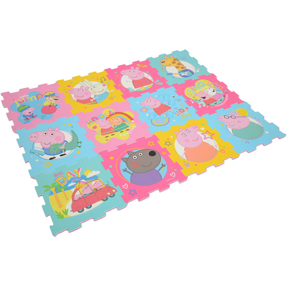 MoVe Peppa Pig 12 Piece EVA Playmat Image 2