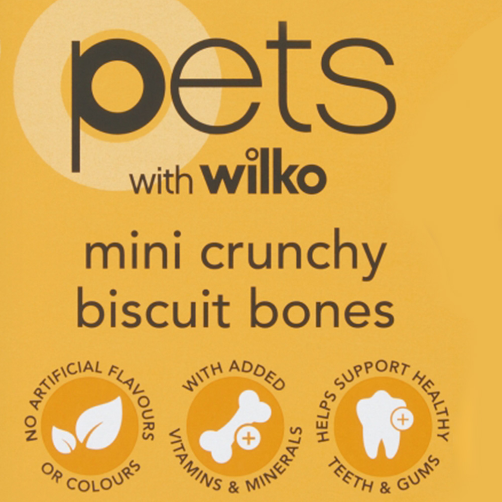 Wilko Chicken Gravy Bones Dog Treats 400g Image 2