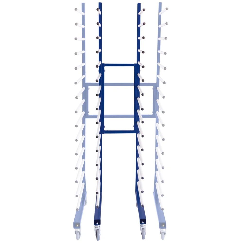 Monstershop Combi Spray Blue Drying Rack Trolley Image 3