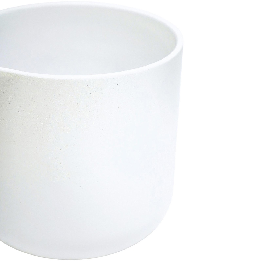 Ivyline Lisbon White Planter 26 x 26cm Image 3