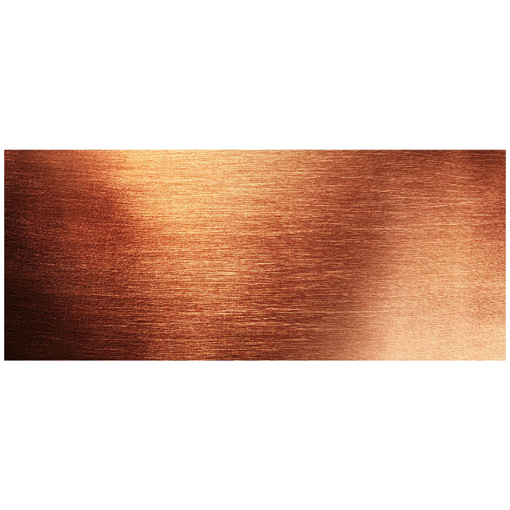 Warren Reed Designer Copper Plate Textures Glass Bathroom Splashback 25 x 60cm Image 2